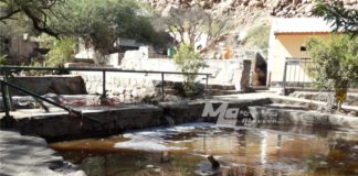 Trabajan intensamente para reacondicionar las Termas de Fiambalá