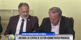 Lanzaron los Centros de Gestión Administrativa Provincial