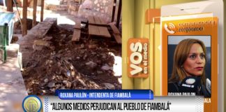 Tras el alud, el municipio de Fiambalá trabaja en las termas