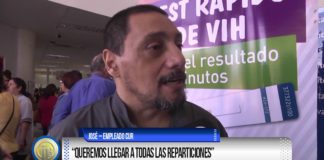 Realizaron test rápido de VIH a afiliados de OSEP