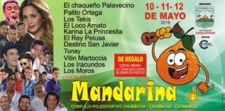 Todo listo para vivir en Chumbicha la Fiesta Nacional de la Mandarina