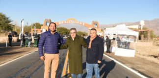 Se inauguró la Ruta Provincial N°17 acceso norte a Santa María