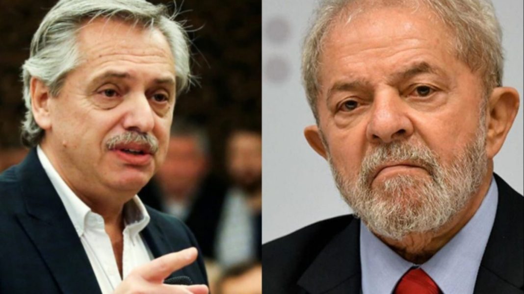 Alberto con Lula