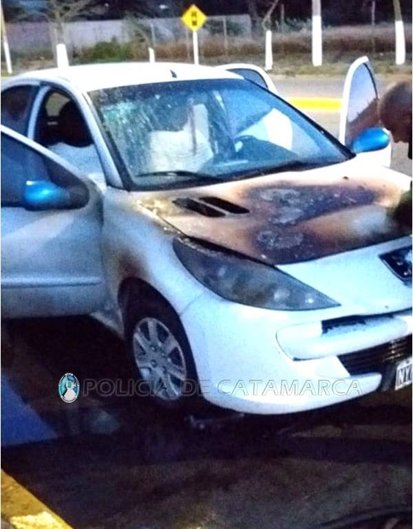 Incendio Auto Tercera