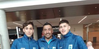Josué Agüero se presenta en Serbia
