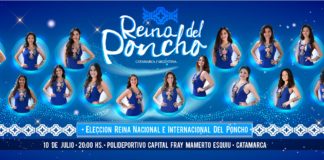 El público podrá sumar su voto en la elección de la Reina del Poncho 2019