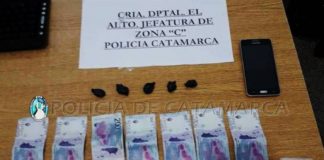 Arrestan a dos jóvenes y secuestran droga en El Alto