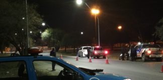 Exitoso cordón de seguridad en la Ruta 38 y Capital