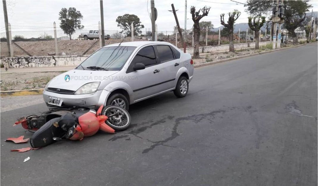 Siniestro vial Cria. 5°