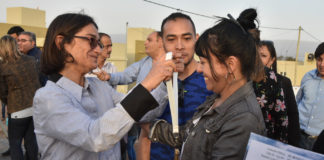Lucía entregó viviendas a otras 60 familias en Valle Chico
