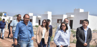 Lucía visitó Tinogasta y dejó inaugurada obra vial