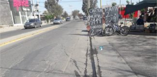 Una ciclista lesionada tras un siniestro vial en Avenida Virgen del Valle