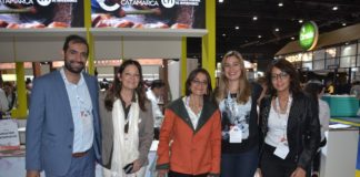 Lucia visitó la Feria Internacional de Turismo