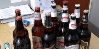 Aprehenden a un joven que robó cervezas en un kiosco del norte