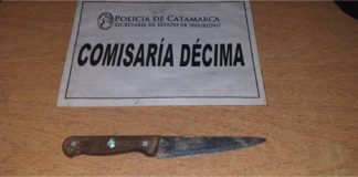 Intentó apuñalar a su propio padre tras una pelea