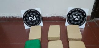 La PSA incautó más de seis kilos de cocaína en Jujuy