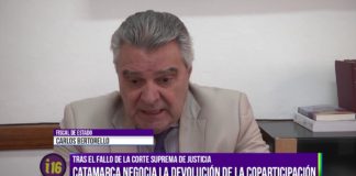 Catamarca negocia la devolución de la Coparticipación