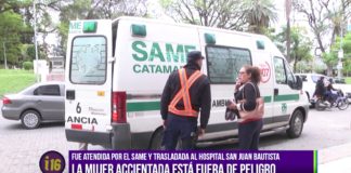 Una docente se cayó en la fosa del Cine Teatro Catamarca