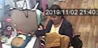 ‘Mechera’ fue grabada mientras robaba un celular en un comercio del centro (VIDEO)