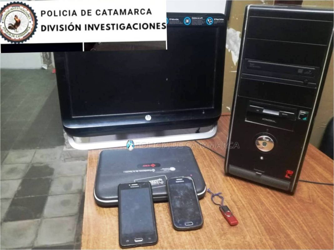 Secuestro varios elementos Investigaciones