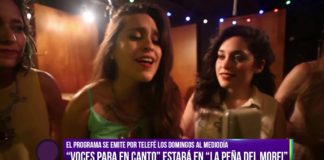 ‘Voces para el Canto’ estará en La Peña del Morfi