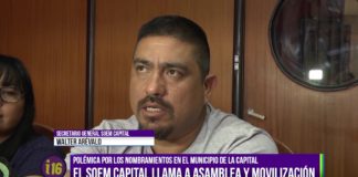 El SOEM Capital convocó a Asamblea y movilización