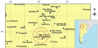 Un fuerte temblor se sintió en San Fernando del Valle