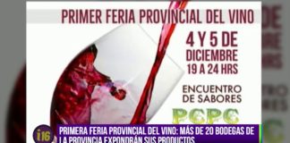 Se realiza la Primera Feria Provincial del Vino