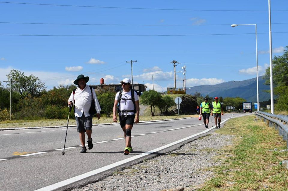 peregrinos ruta 38
