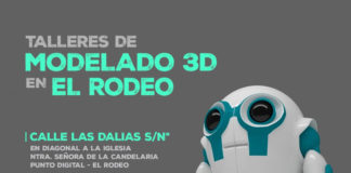 Talleres de modelado e impresión 3D en El Rodeo