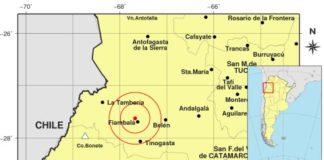 Esta mañana tembló Fiambalá