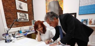 Cristina Fernández, al mando del país
