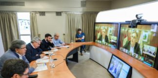 El Presidente dialogó por videoconferencia con intendentes de todo el país.