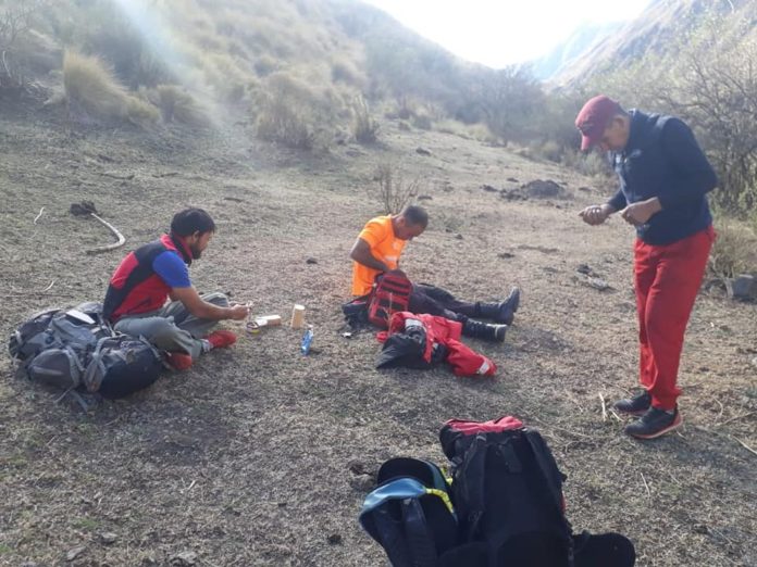 rescate senderista