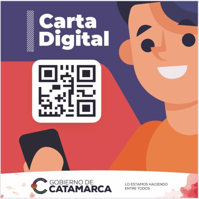 Carta digital en locales gastronómicos