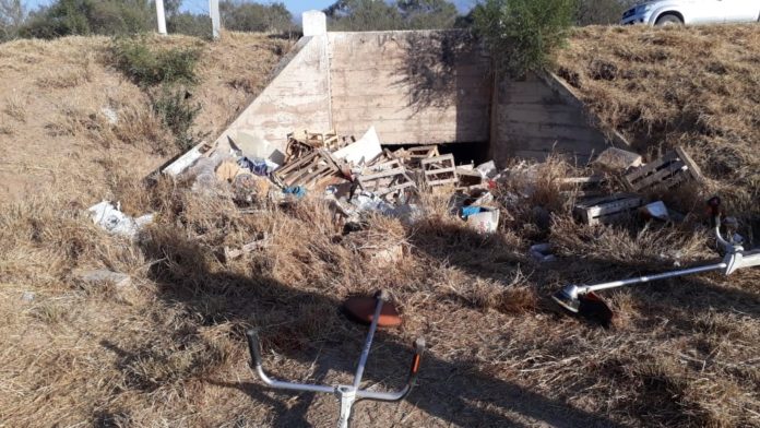basura ruta