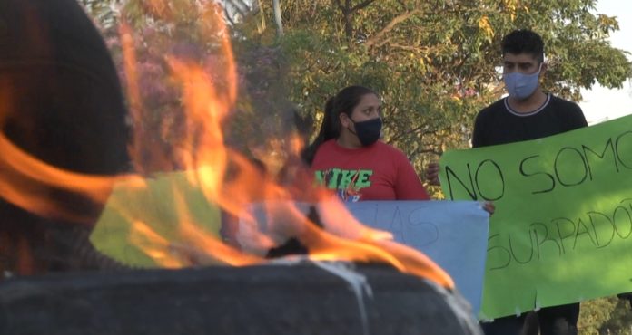 protesta desalojo