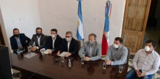 Provincia y Nación acuerdan 470 millones de pesos para obras de hídricas y de saneamiento