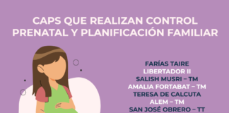 Salud resalta la importancia cumplir con los controles de las embarazadas
