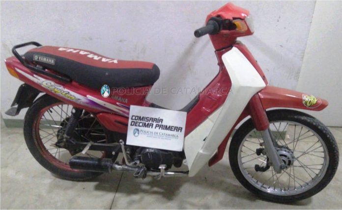 moto robada