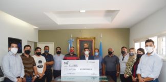 La municipalidad de Fray M. Esquiú entregó aportes a clubes del departamento