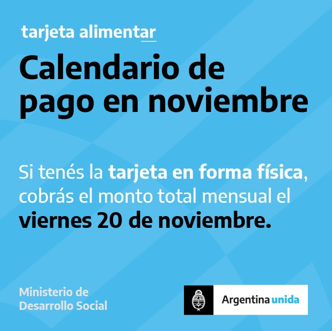 Calendario Noviembre