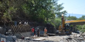 Realizan obras de defensa para crecidas de Río El Tala