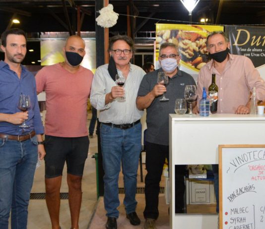 Raúl recorrió la Feria del Vino