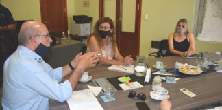 Fama y Centurión se reunieron para coordinar la continuidad académica