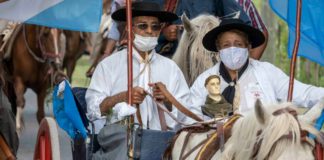 Camino a la beatificación: gauchos le rindieron homenaje a Esquiú