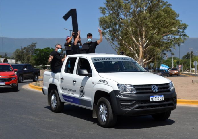 D’Agostini llegó a Catamarca tras lograr su campeonato Argentino y Sudamericano