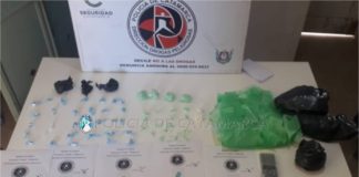 Secuestra cocaína, marihuana y detienen dos personas en allanamientos en la Capital