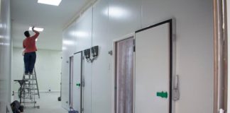 Construyeron una cámara de almacenamiento y refrigeración de vacunas