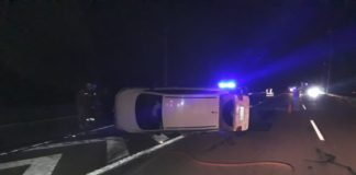 Varios heridos en un tremendo vuelco en Valle Viejo